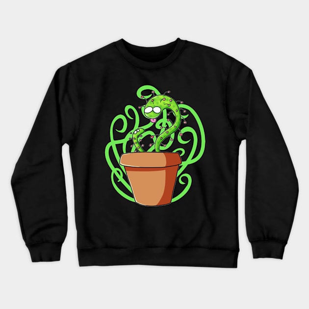 Drosera capensis Crewneck Sweatshirt by SmolPlamp